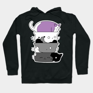 Cute Cat Stack Hoodie